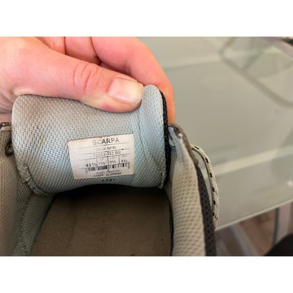 Scarpa Crux Approach Shoes Women's 8.5 hiking climbing scrambling vibram soles - Picture 6 of 6